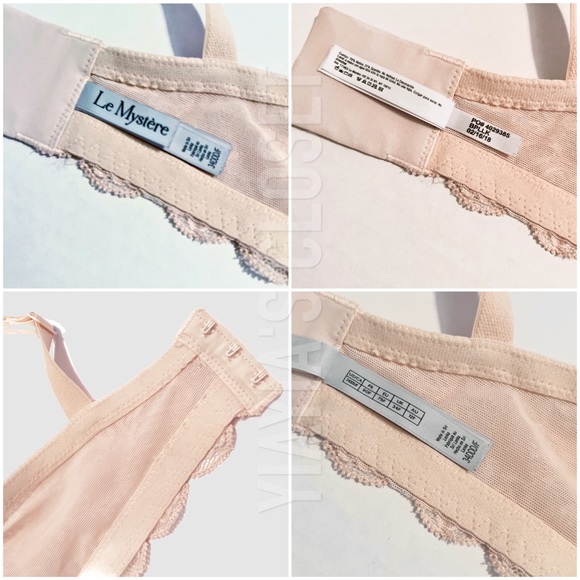 Le Mystere 34DDD/F Sophia 2435 Lace Underwire Bra - Peach Blossom - Picture 16 of 16